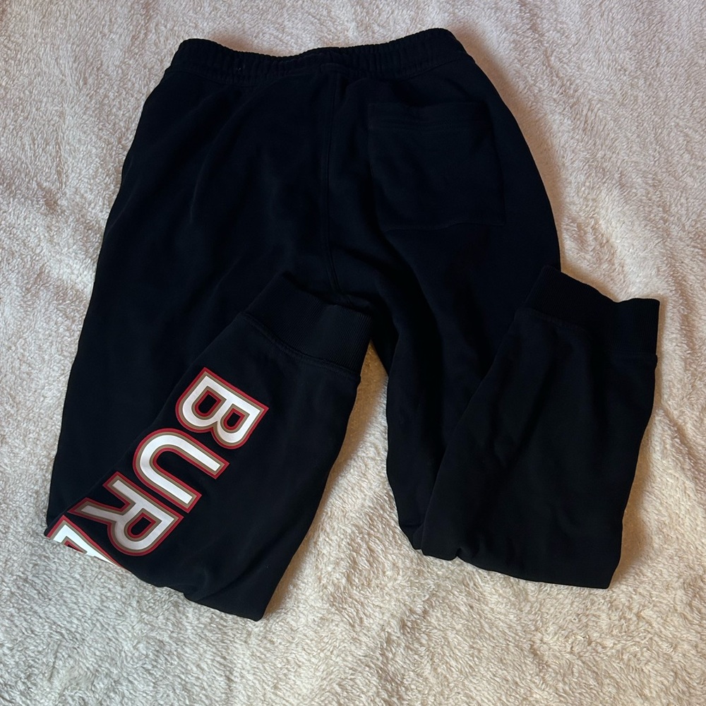 Burberry Black Logo Joggers - Picture 3 of 6